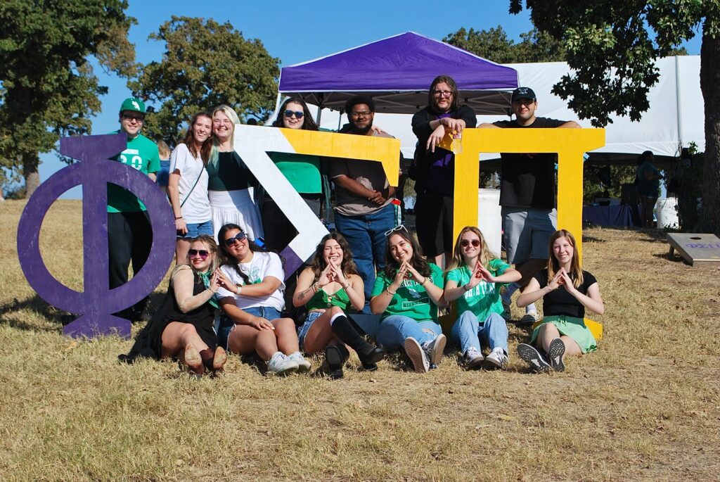 Delta Kappa Members standing together