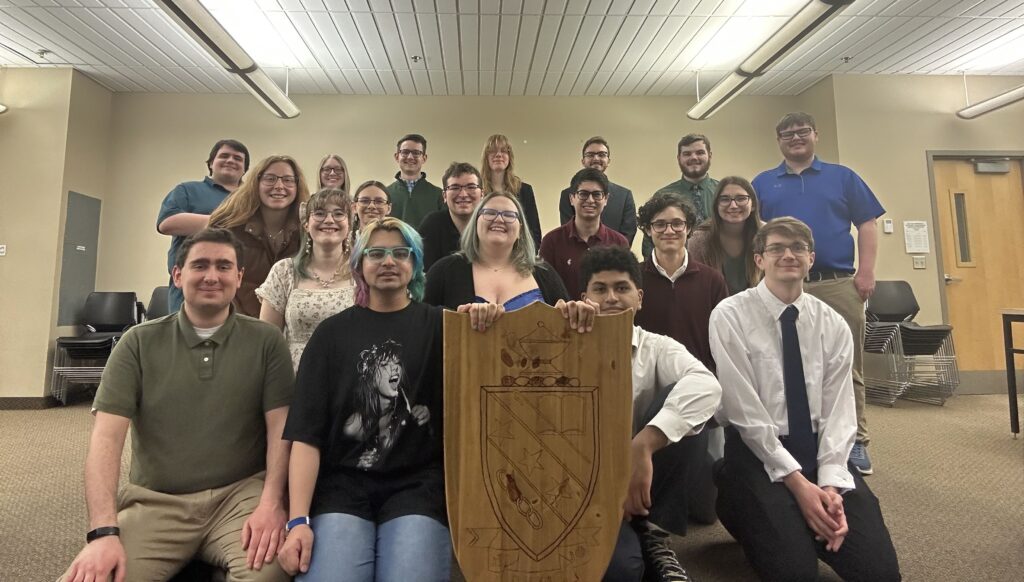 Delta Alpha members standing together
