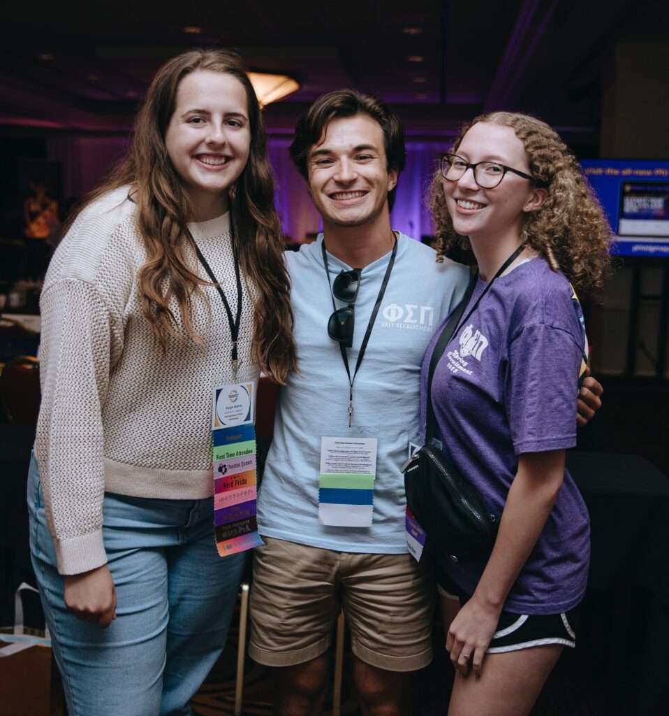 Members standing together at the 2025 National Convention