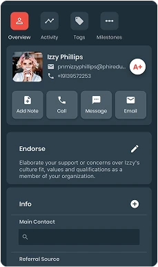 ChapterBuilder Mobile Interface