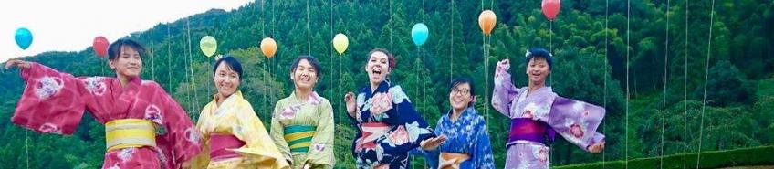 Leah Burkett in Japan